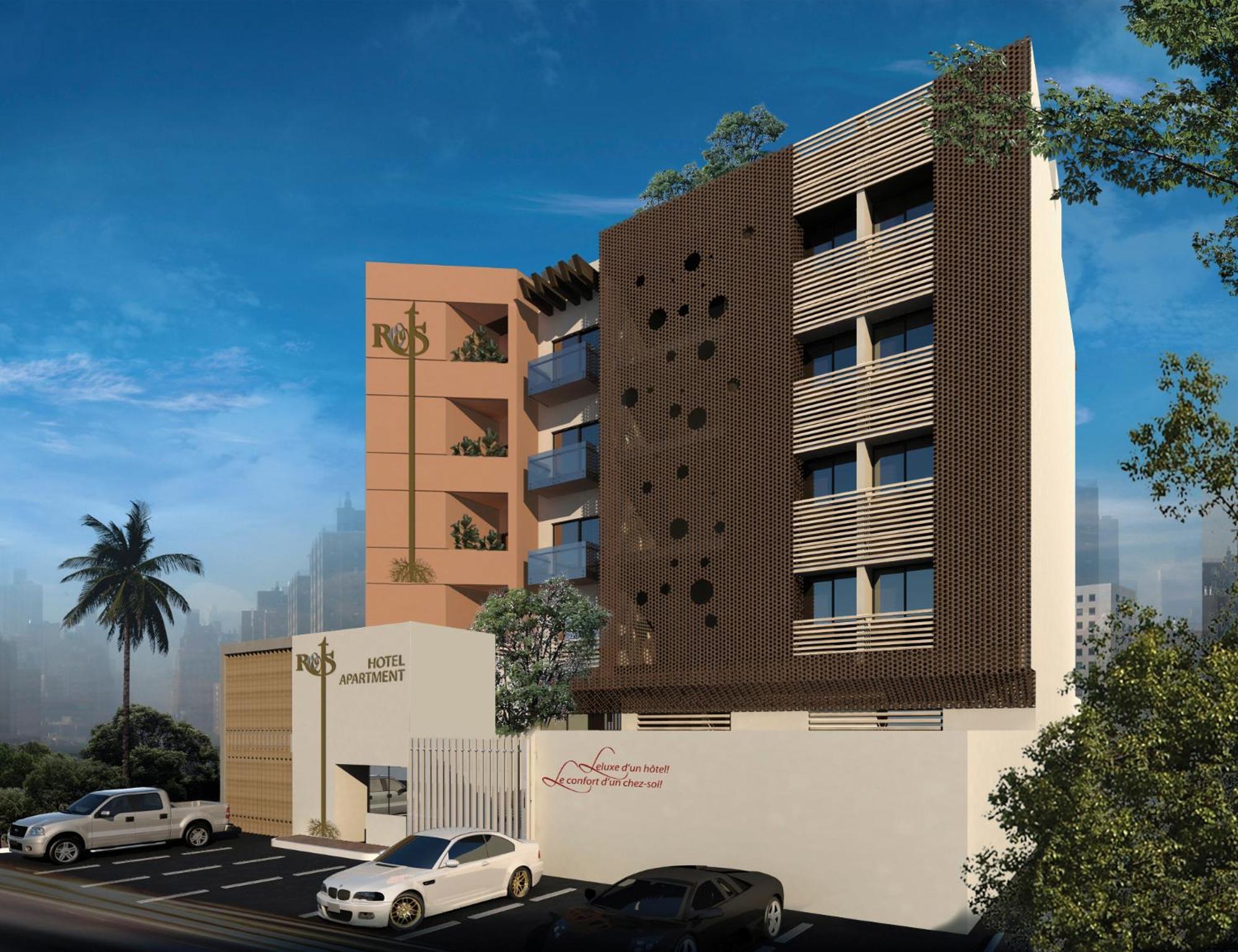 Roots Hotel Apartments 阿比让 外观 照片
